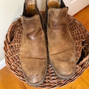 Florsheim Distressed Brown Leather Boots